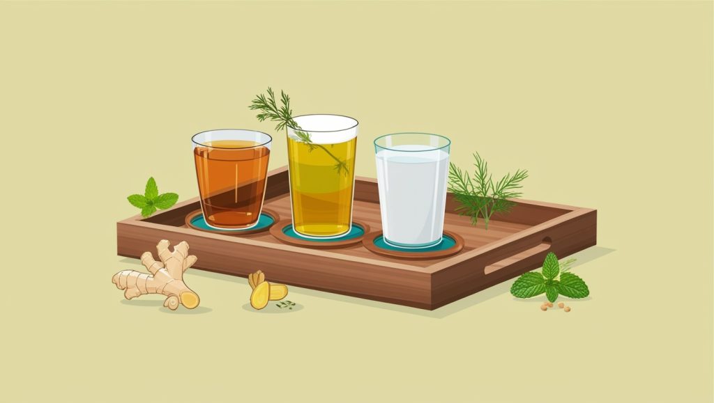 Top 5 Ayurvedic Drinks for Digestion