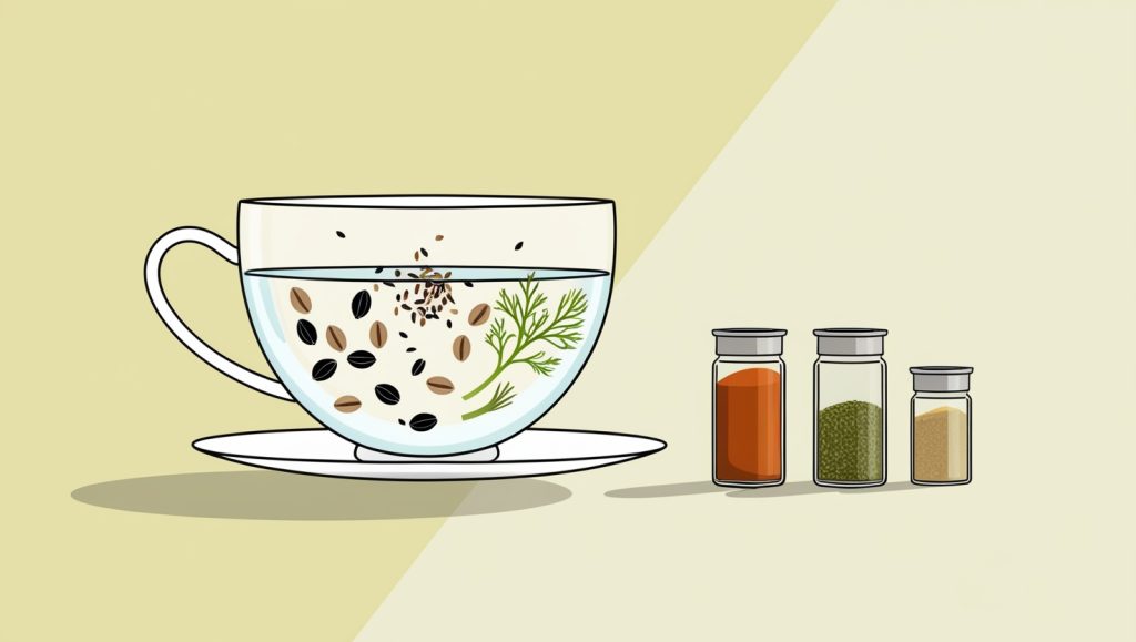 CCF Tea (Cumin-Coriander-Fennel Tea)